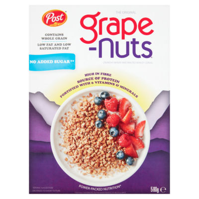 Post original crunchy wheat and malted barley cereal 580g, imported from the UK
