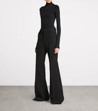 Balenciaga wool flared trousers - British product