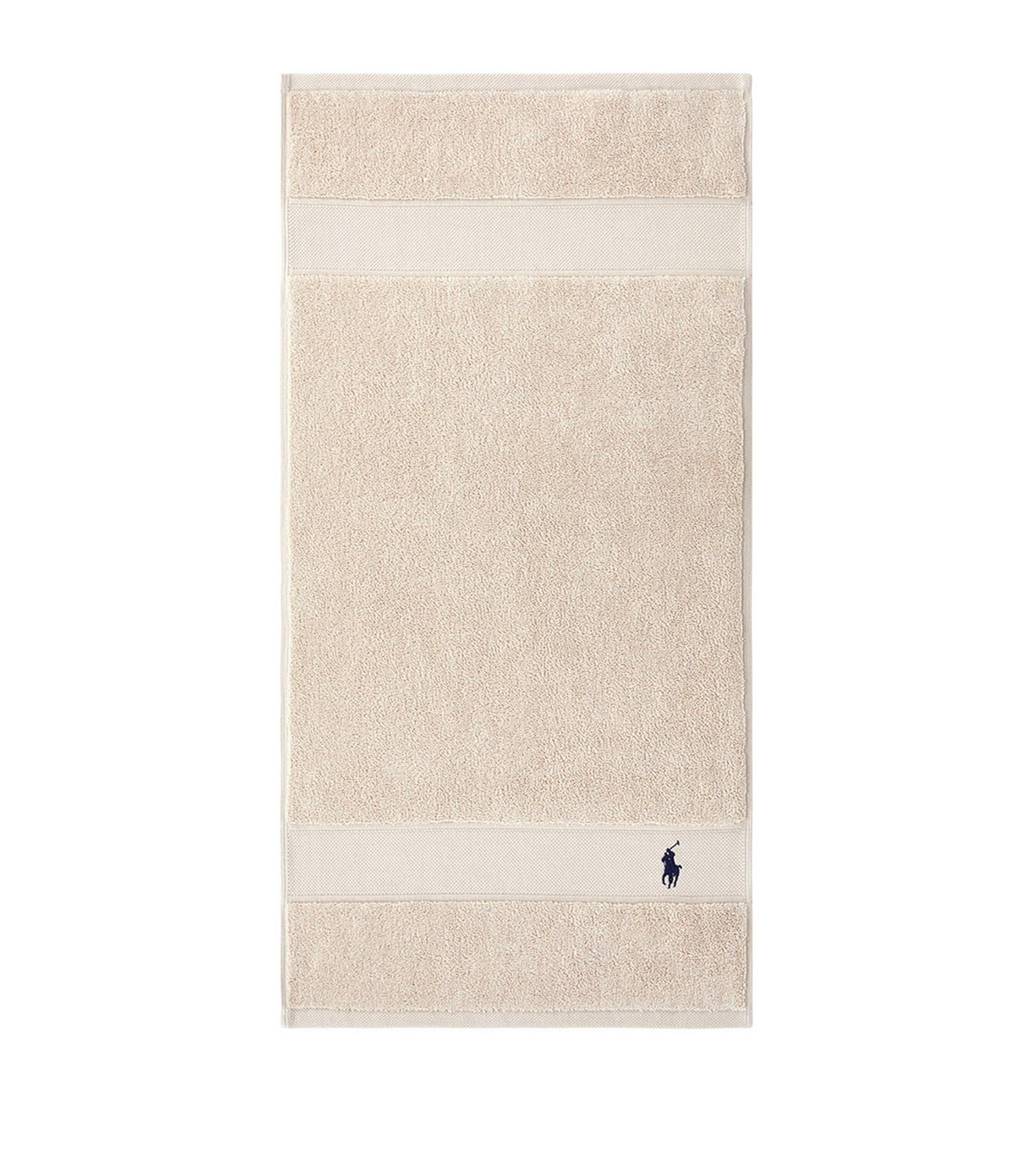 Ralph Lauren Polo Player towel 40cm x 75cm, imported from the UK