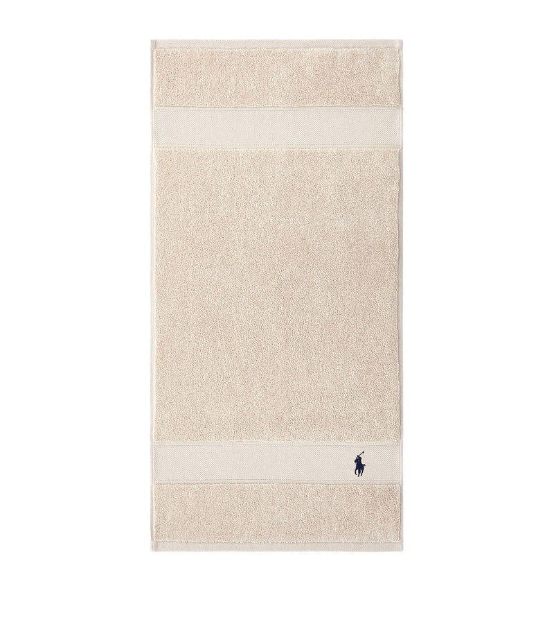 Ralph Lauren Polo Player towel 40cm x 75cm, imported from the UK