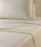 Yves Delorme Leopard Super King flat sheet 270cm x 295cm (British brand)