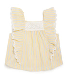 Louise Misha cotton stripe infant blouse 24 months, UK version