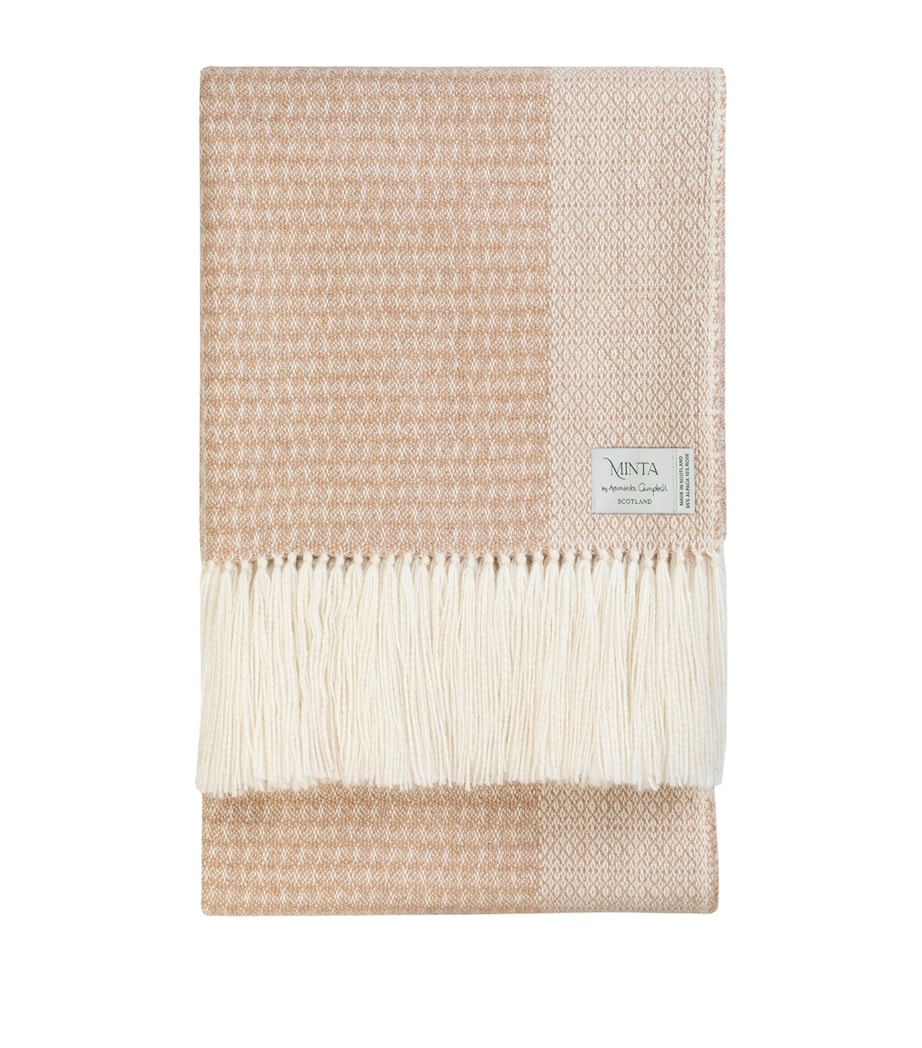 Araminta Campbell Willow throw 150cm x 300cm - British product