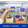 Sistema KLIP IT PLUS leakproof food storage containers, 6-piece set (British brand)