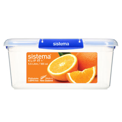 Sistema KLIP IT PLUS food storage container 235x80x170 mm (British brand)