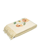 Loretta Caponi virgin wool Giardino throw 132cm × 159cm, UK version