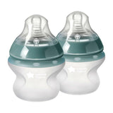 Tommee Tippee Closer to Nature Anti-Colic Silicone Baby Bottle, 150ml, Breast-Like Teat, Anti-Colic Valve, Pack of 2 GOODS Boots   
