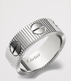 Cartier White Gold LOVE Unlimited Ring - British product