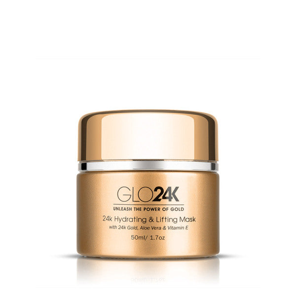 GLO24K Face Hydrating Lifting Mask Pure 24k Gold, UK version