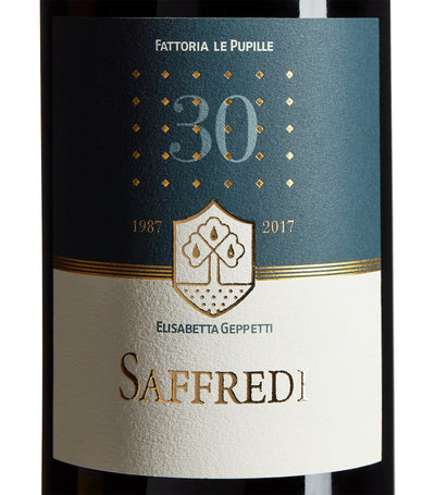 Fattoria Le Pupille Saffredi Maremma Toscanna 2017 Rødvin Magnum (1.5L)