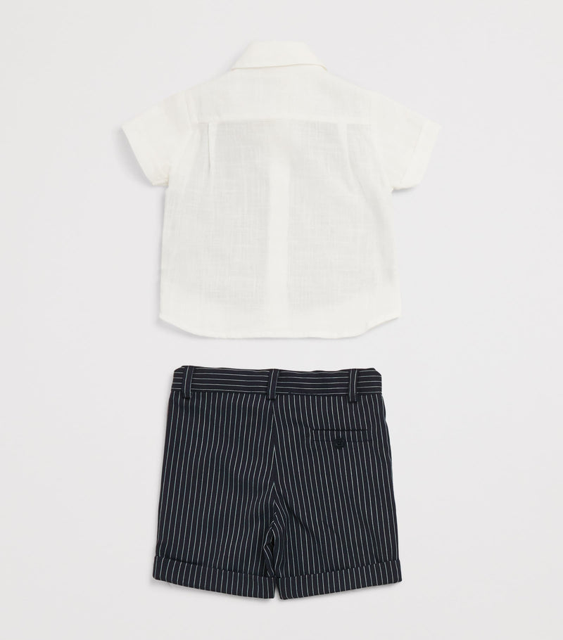 Patachou stripe baby outfit set 6 months-4 years, imported from the UK
