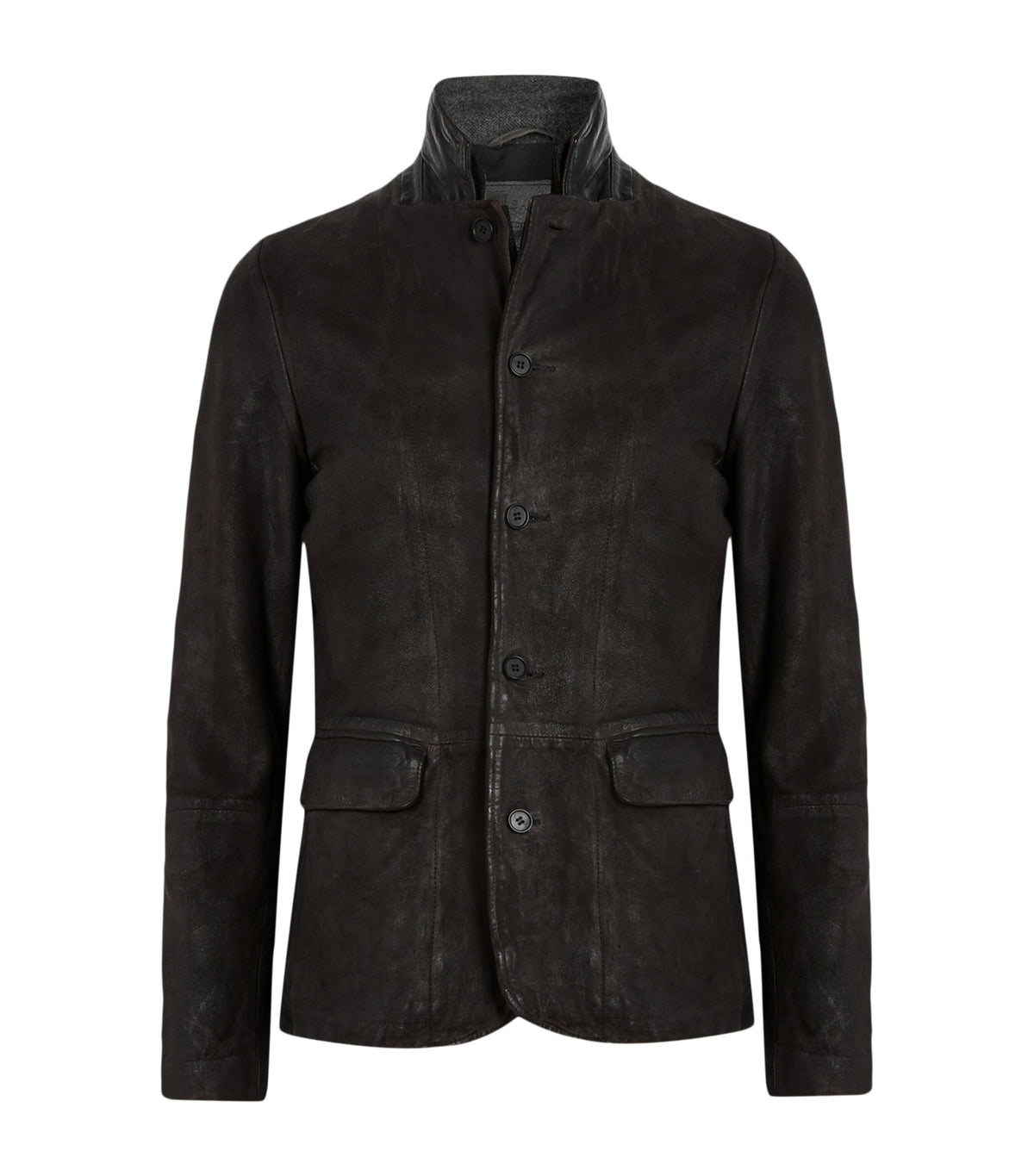 AllSaints Leather Survey Blazer - British product