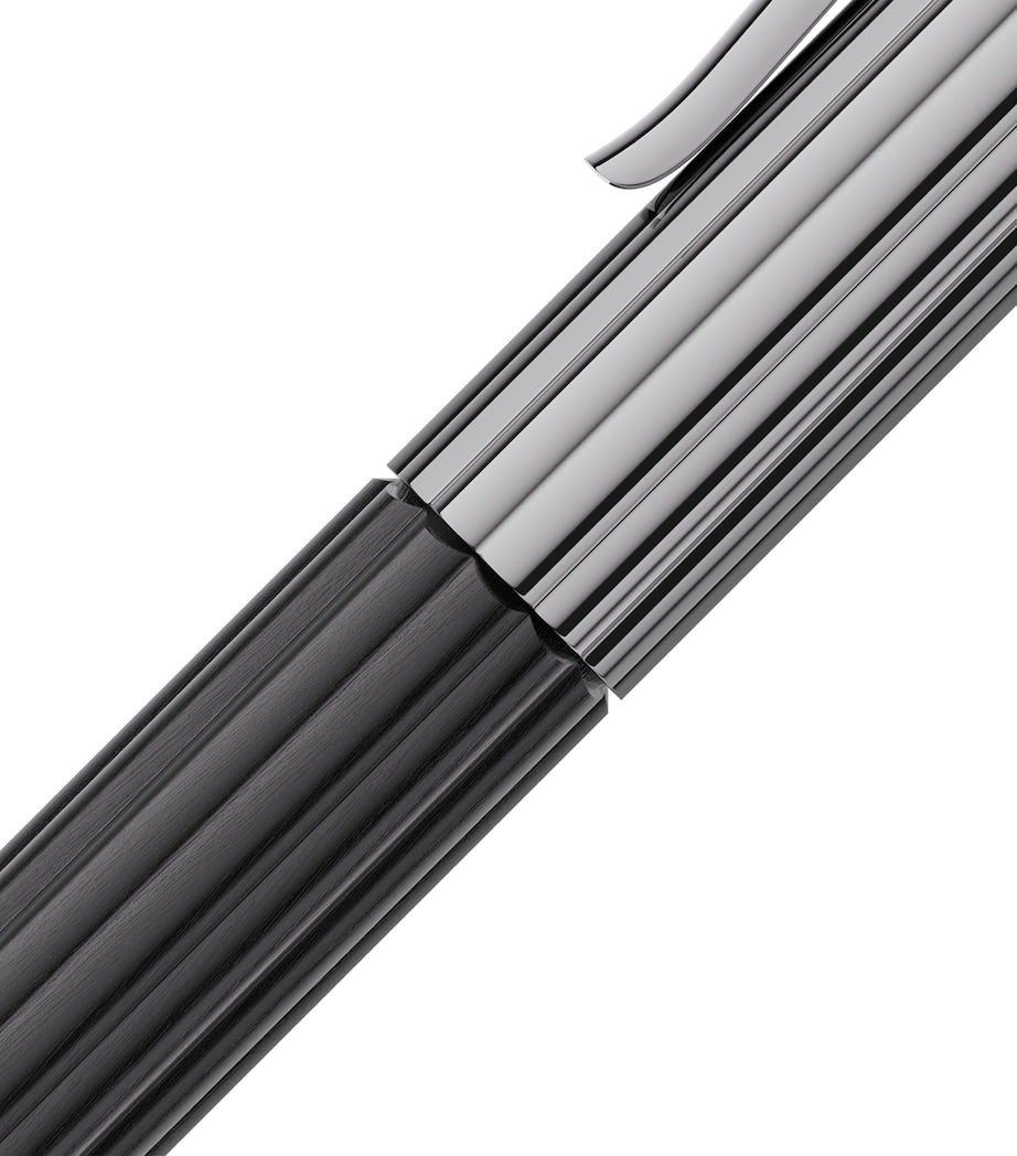 Graf von Faber-Castell Ebony Wood Bloom ballpoint pen, UK version