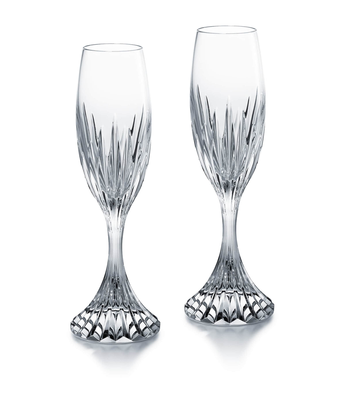 Baccarat Massena champagne flutes set of 2 - British product