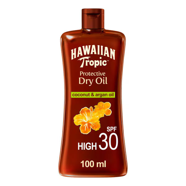 Hawaiian Tropic Mini Sunscreen Oil SPF30 100ml (British brand)