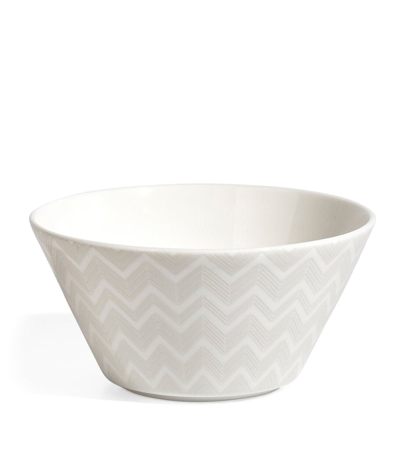 Geometric Zigzag Bowl 12.5cm