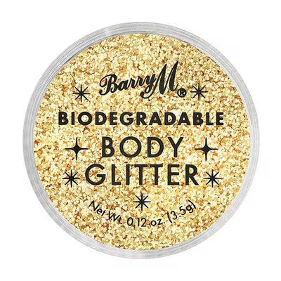 Barry M Body Glitter Gold Mine Biodegradable Skin Finisher