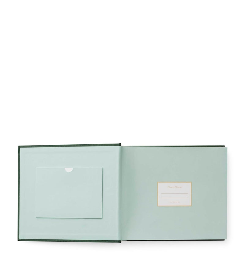Rifle Paper Co. Wildwood embroidered photo album for 6x4 photos, imported from the UK
