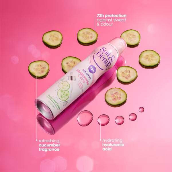 Soft & Gentle Cucumber Splash Deodorant (British brand)