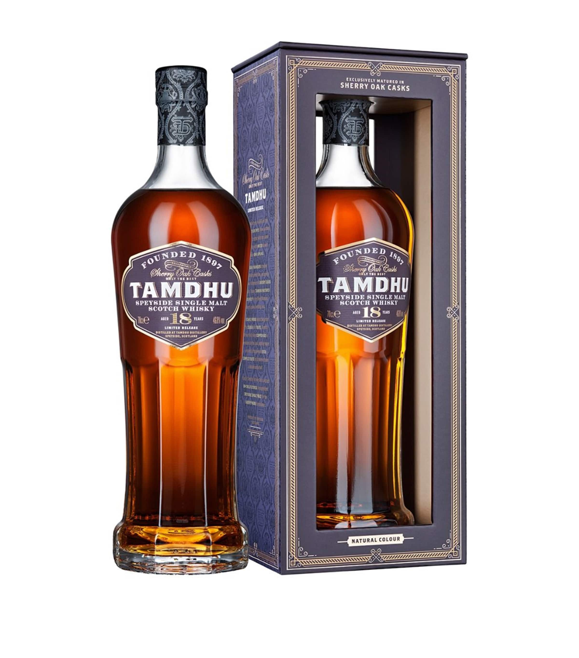 Tamdhu 18-Year-Old single malt whisky 70cl (British brand)