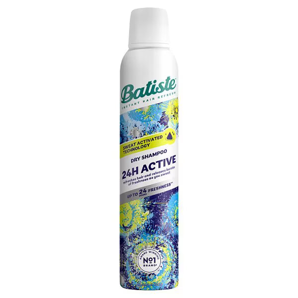 Batiste 24H Active Dry Shampoo Sweat Activated Technology - British product