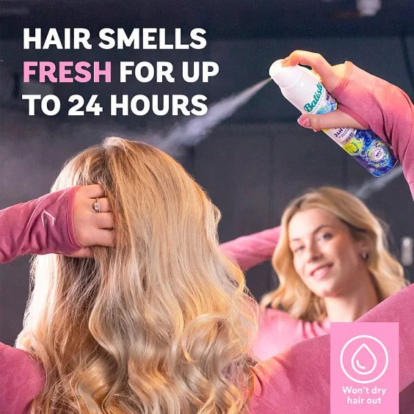 Batiste 24H Active Dry Shampoo Sweat Activated Technology - British product