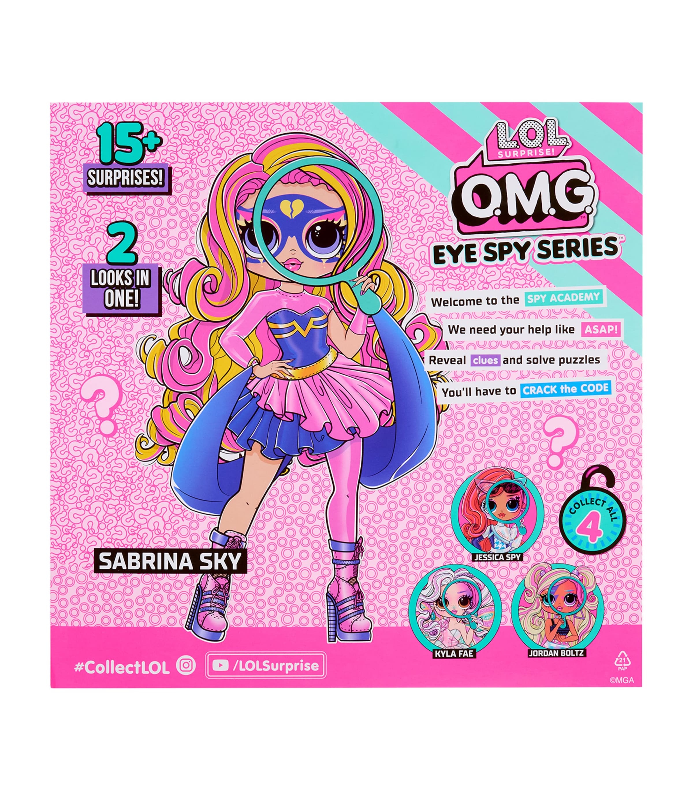 LOL OMG Eye Spy Superhero Doll