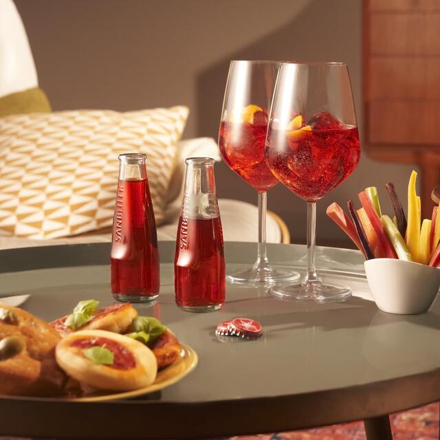 San Pellegrino San Bitter Aperitif Glass   6 x 100ml - McGrocer