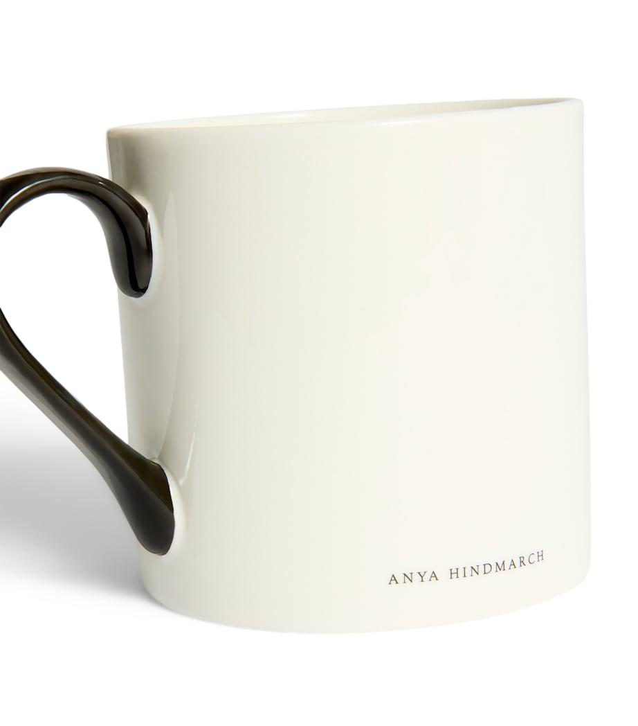 Anya Hindmarch Large Bone China Happy Eyes Mug