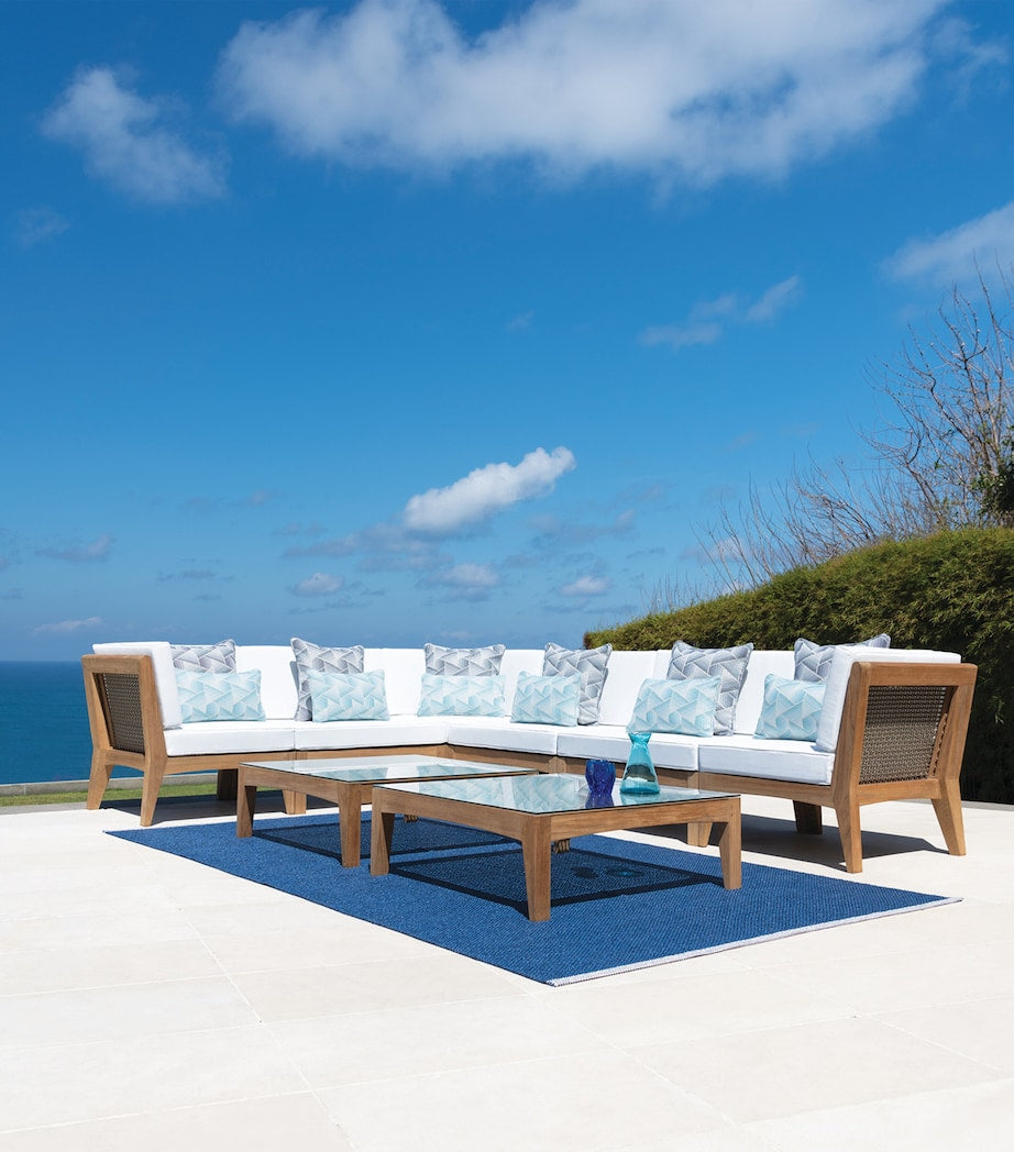 Indian Ocean modular outdoor centre lounge chair, UK version