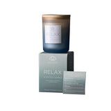 Serenity Relax Candle Rose Cardamom Pink Pepper 120g (British brand)