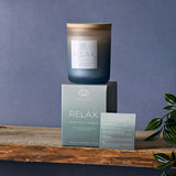 Serenity Relax Candle Rose Cardamom Pink Pepper 120g (British brand)