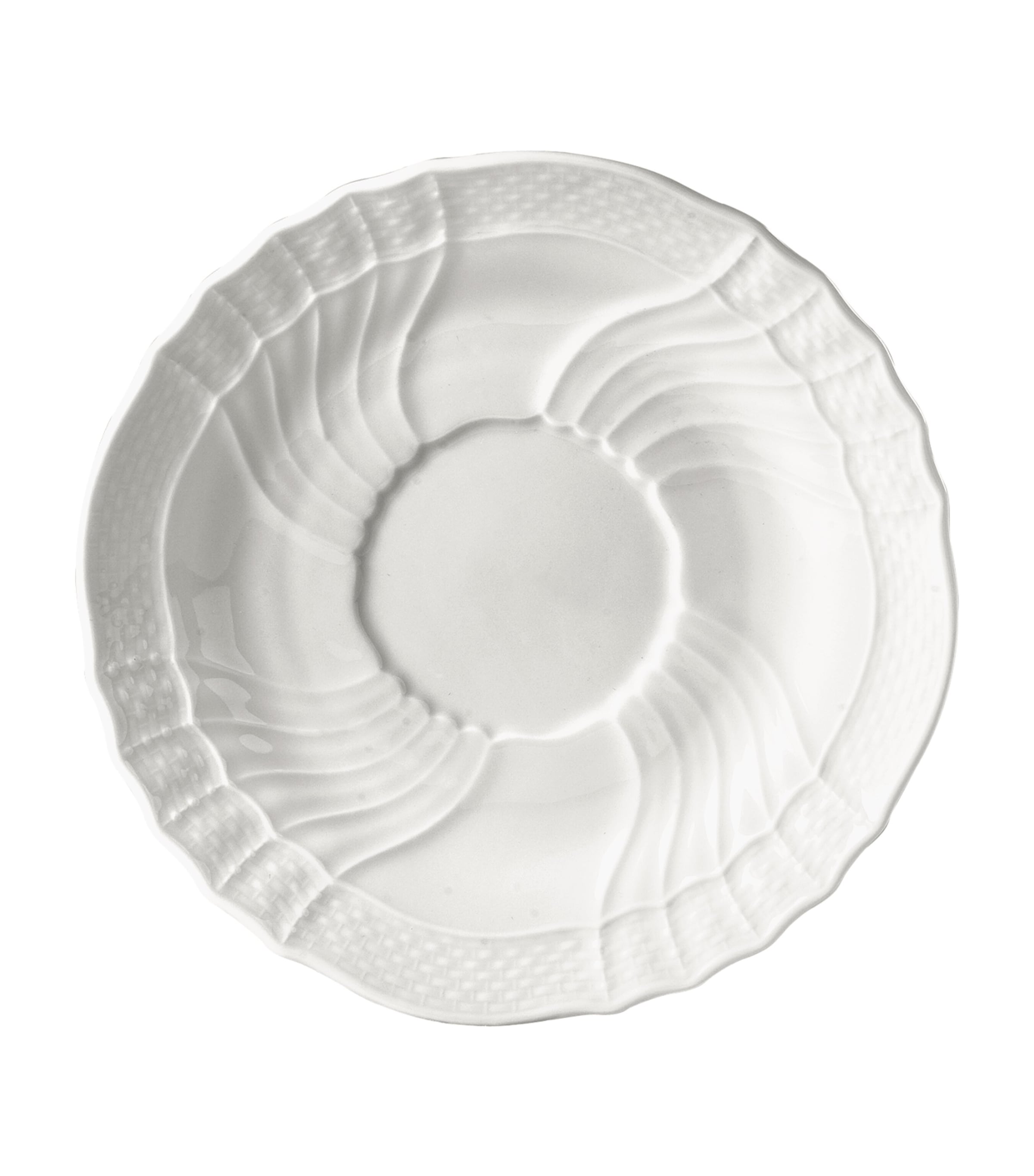 GINORI 1735 Vecchio Ginori porcelain tea saucer 15cm, UK version