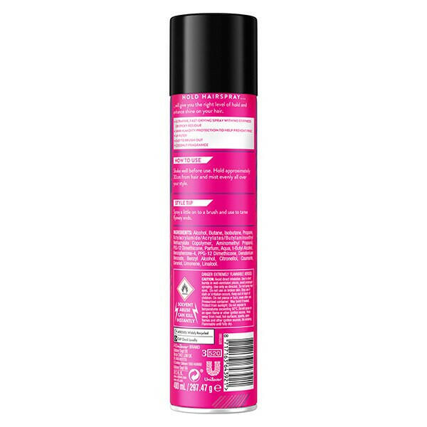 VO5 Extra Firm Hold Hairspray 400ml GOODS Boots   