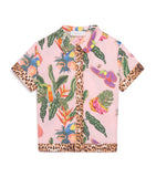Roberto Cavalli tropical print shirt 4-14 years, imported from the UK