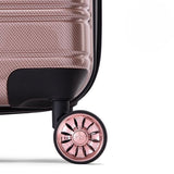 IFLY Hardside Spinner Suitcase Rose Gold Small, UK version