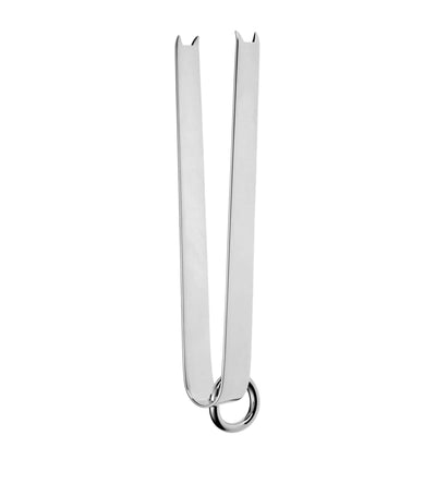 Christofle Vertigo Silver Plated Ice Tongs
