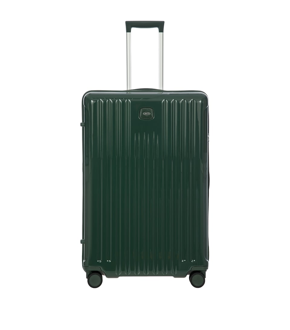 Hardwearing Recycled Polycarbonate Spinner Suitcase in Marine Hue