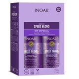 Inoar Speed Blond Shampoo Conditioner Kit, imported from the UK