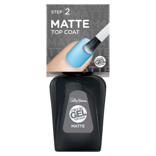 Sally Hansen Miracle Gel Matte Top Coat (British brand)