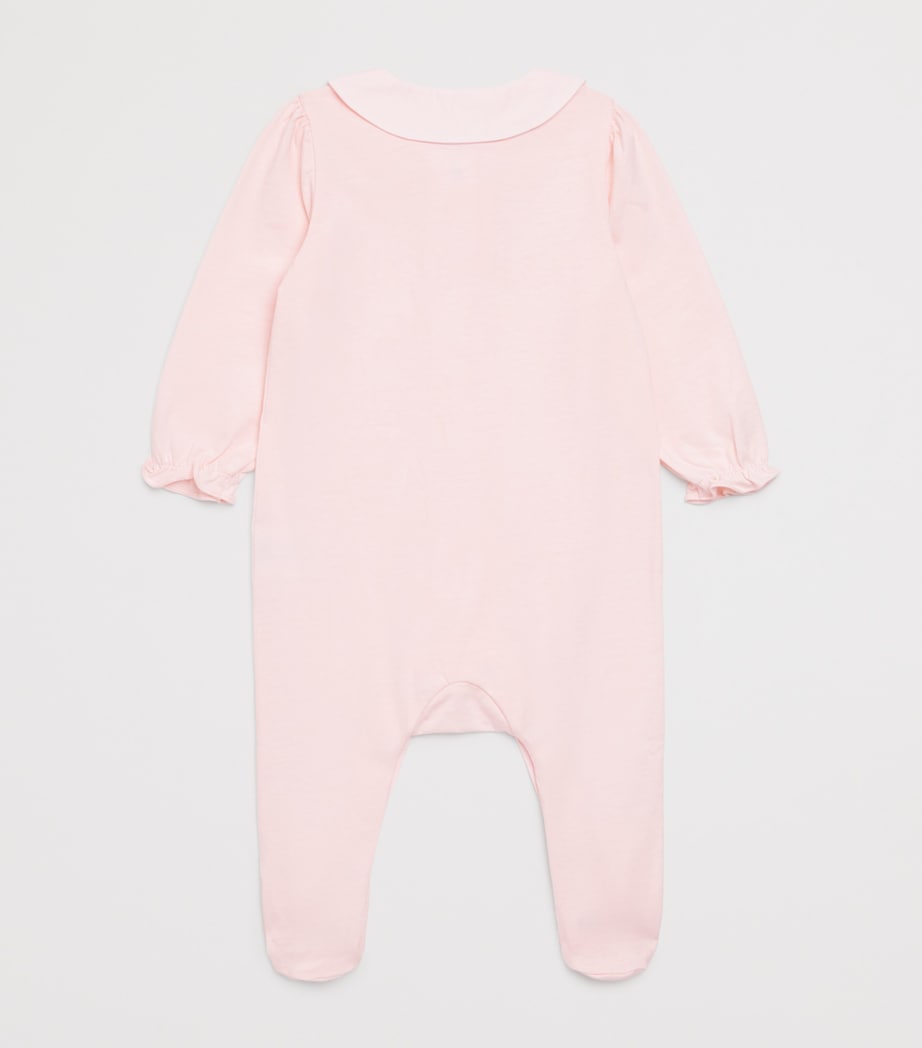 Tartine et Chocolat cotton embroidered all-in-one for babies 0-24 months (British brand)