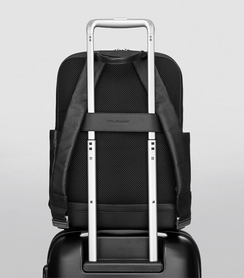 Moleskine Leather PRO backpack, imported from the UK