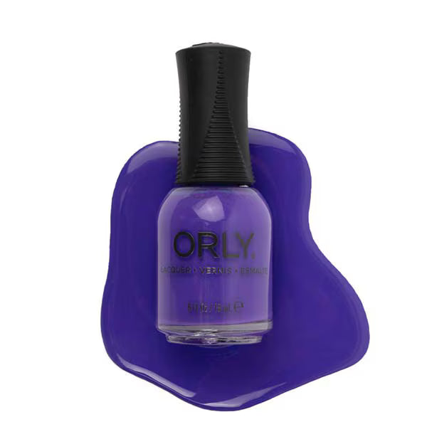 Orly All Eyes On Her neon violet purple nail polish 18ml - British product
