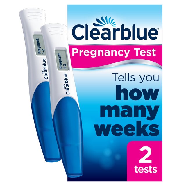 Clearblue Digital Early Detection Pregnancy Test   2 per pack - McGrocer