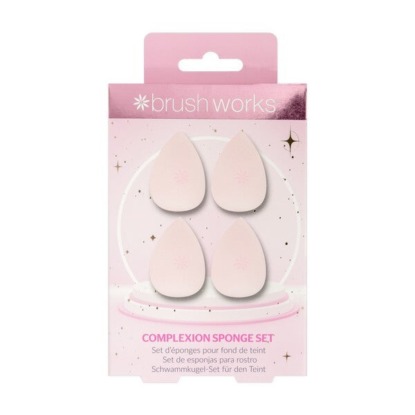 Brushworks Complexion Sponge Bauble Set 4 piece - British product