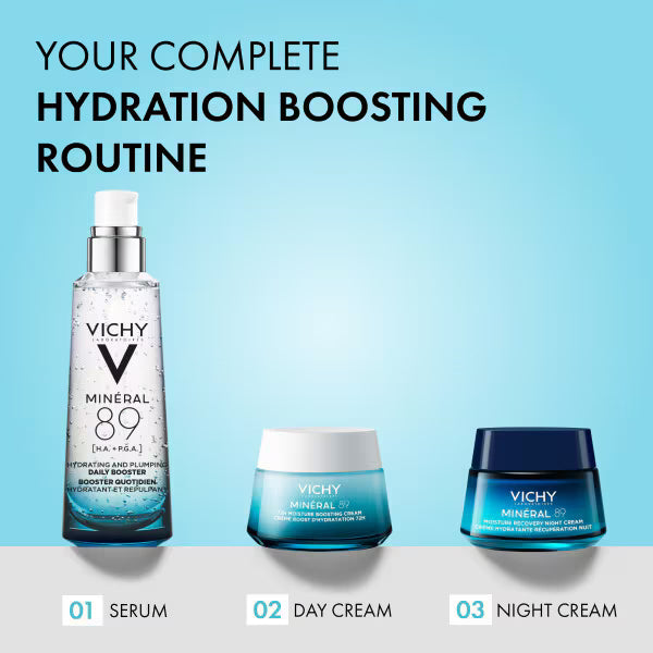 Vichy Mineral 89 Hyaluronic Acid Hydration Serum 75ml (British brand)