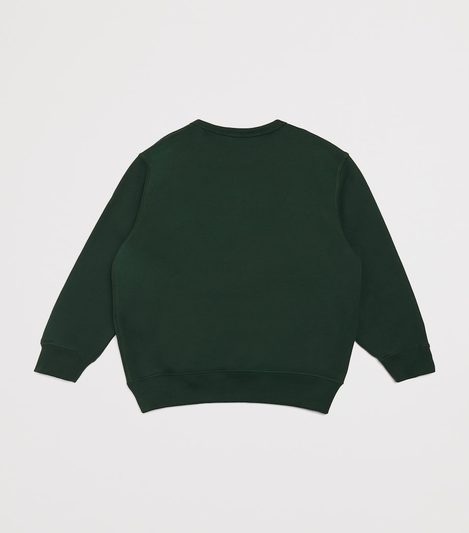 Versace Kids Cotton Embroidered Medusa Sweatshirt 6-14 years (British brand)