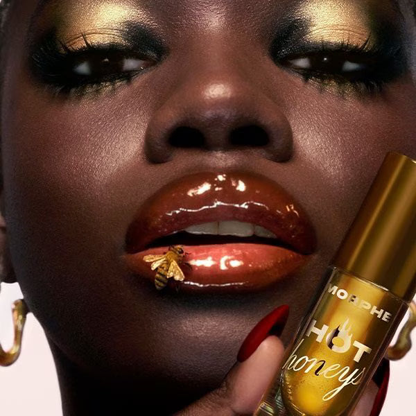 Morphe Hot Honeys Plumping Lip Oil Heat Swarm, imported from the UK