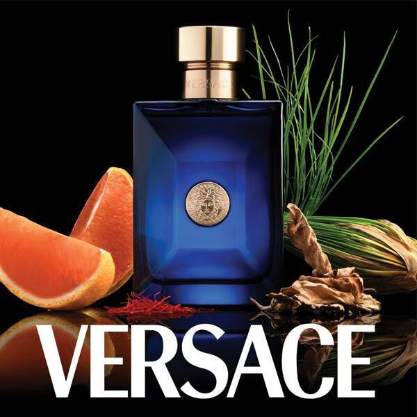 Versace Dylan Blue fragrance bottle 100ml (British brand)