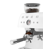 Smeg EGF03WHUK Espresso Coffee Machine with Grinder